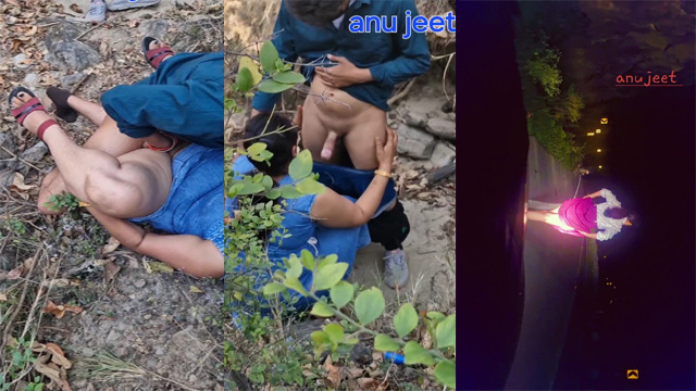 Anuhotwife aka Anujeet 2 Dare Shared In jungle